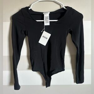 NWT Wolford Black long sleeve bodysuit